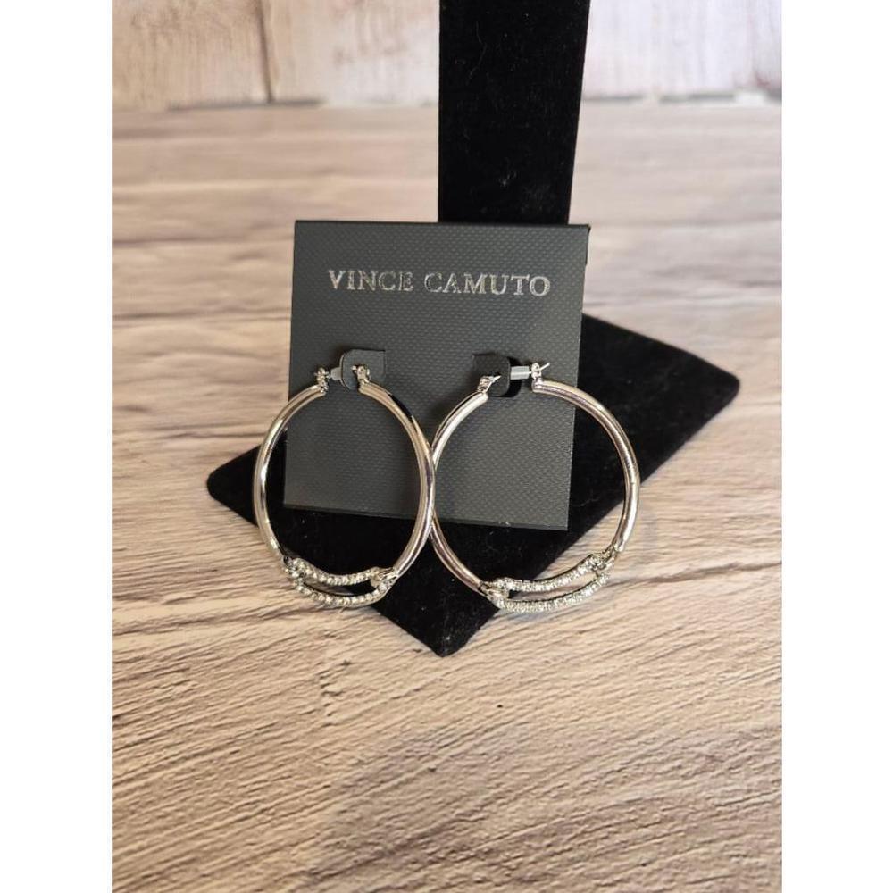 Women's Vince Camuto Silver Hoop Earrings